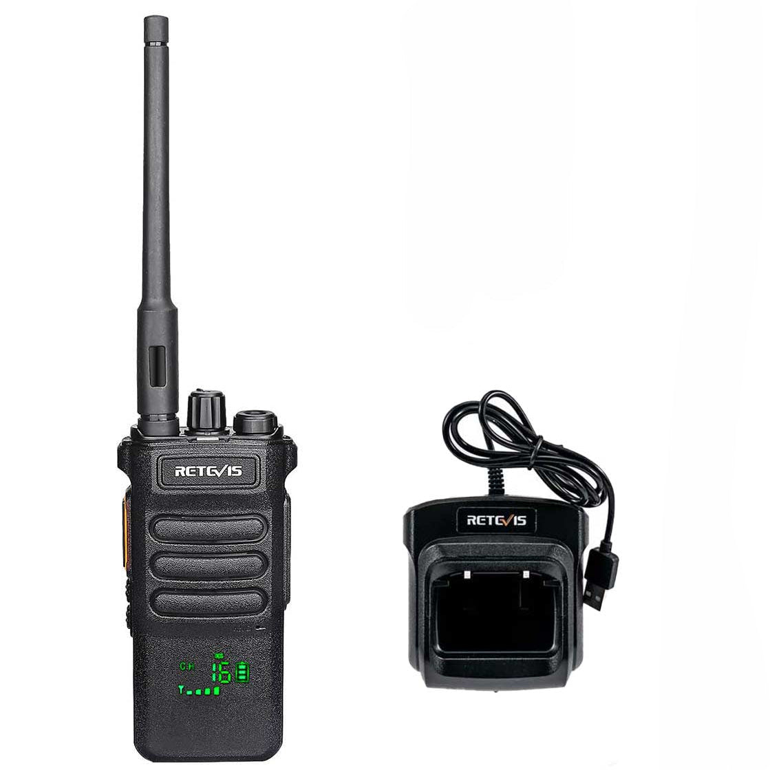 Retevis RT86 UHF 10W Two-Way Radio Walkie Talkie